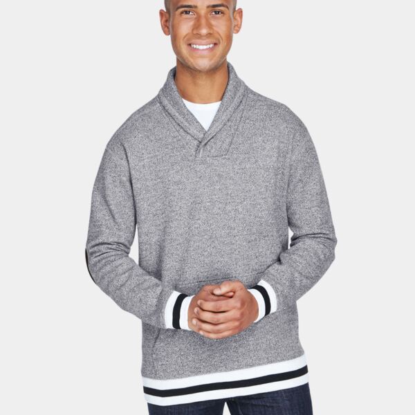 Adult Peppered Fleece Shawl Collar Thumbnail