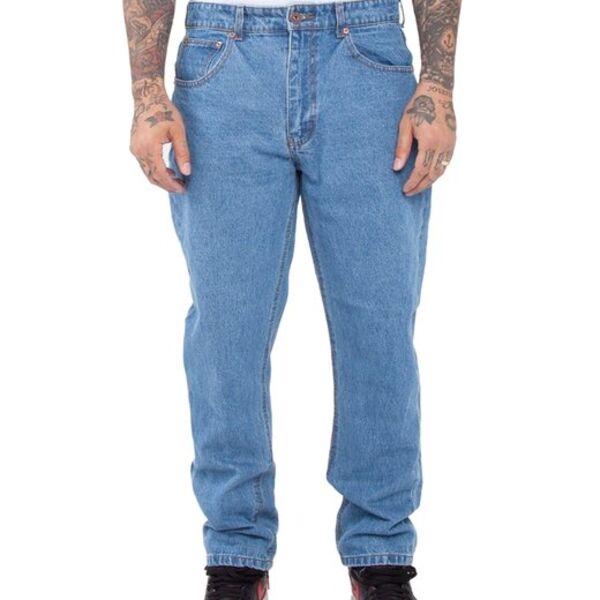 Men's Raw Denim Straight-Leg Jean Pant Thumbnail