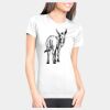 Junior Fit Cotton Boyfriend T-Shirt Thumbnail