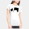 Junior Fit Cotton Boyfriend T-Shirt Thumbnail