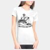 Junior Fit Cotton Boyfriend T-Shirt Thumbnail