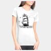 Junior Fit Cotton Boyfriend T-Shirt Thumbnail