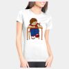 Junior Fit Cotton Boyfriend T-Shirt Thumbnail