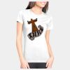 Junior Fit Cotton Boyfriend T-Shirt Thumbnail