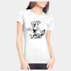Junior Fit Cotton Boyfriend T-Shirt Thumbnail