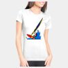 Junior Fit Cotton Boyfriend T-Shirt Thumbnail