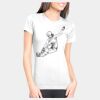 Junior Fit Cotton Boyfriend T-Shirt Thumbnail