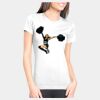 Junior Fit Cotton Boyfriend T-Shirt Thumbnail