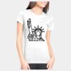 Junior Fit Cotton Boyfriend T-Shirt Thumbnail