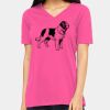Missy's Relaxed Jersey Short-Sleeve V-Neck T-Shirt Thumbnail