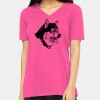 Missy's Relaxed Jersey Short-Sleeve V-Neck T-Shirt Thumbnail