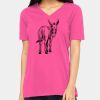 Missy's Relaxed Jersey Short-Sleeve V-Neck T-Shirt Thumbnail