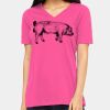 Missy's Relaxed Jersey Short-Sleeve V-Neck T-Shirt Thumbnail