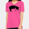 Missy's Relaxed Jersey Short-Sleeve V-Neck T-Shirt Thumbnail