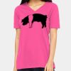 Missy's Relaxed Jersey Short-Sleeve V-Neck T-Shirt Thumbnail