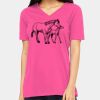 Missy's Relaxed Jersey Short-Sleeve V-Neck T-Shirt Thumbnail