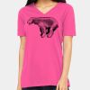 Missy's Relaxed Jersey Short-Sleeve V-Neck T-Shirt Thumbnail