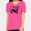 Missy's Relaxed Jersey Short-Sleeve V-Neck T-Shirt Thumbnail