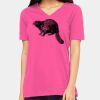 Missy's Relaxed Jersey Short-Sleeve V-Neck T-Shirt Thumbnail