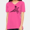Missy's Relaxed Jersey Short-Sleeve V-Neck T-Shirt Thumbnail