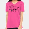 Missy's Relaxed Jersey Short-Sleeve V-Neck T-Shirt Thumbnail