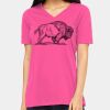 Missy's Relaxed Jersey Short-Sleeve V-Neck T-Shirt Thumbnail