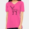 Missy's Relaxed Jersey Short-Sleeve V-Neck T-Shirt Thumbnail