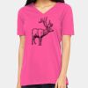 Missy's Relaxed Jersey Short-Sleeve V-Neck T-Shirt Thumbnail