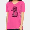 Missy's Relaxed Jersey Short-Sleeve V-Neck T-Shirt Thumbnail