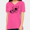 Missy's Relaxed Jersey Short-Sleeve V-Neck T-Shirt Thumbnail
