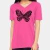 Missy's Relaxed Jersey Short-Sleeve V-Neck T-Shirt Thumbnail