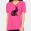 Missy's Relaxed Jersey Short-Sleeve V-Neck T-Shirt Thumbnail