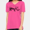 Missy's Relaxed Jersey Short-Sleeve V-Neck T-Shirt Thumbnail