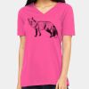 Missy's Relaxed Jersey Short-Sleeve V-Neck T-Shirt Thumbnail
