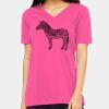 Missy's Relaxed Jersey Short-Sleeve V-Neck T-Shirt Thumbnail