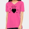 Missy's Relaxed Jersey Short-Sleeve V-Neck T-Shirt Thumbnail