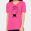 Missy's Relaxed Jersey Short-Sleeve V-Neck T-Shirt Thumbnail
