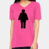 Missy's Relaxed Jersey Short-Sleeve V-Neck T-Shirt Thumbnail
