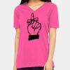 Missy's Relaxed Jersey Short-Sleeve V-Neck T-Shirt Thumbnail