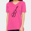 Missy's Relaxed Jersey Short-Sleeve V-Neck T-Shirt Thumbnail