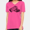 Missy's Relaxed Jersey Short-Sleeve V-Neck T-Shirt Thumbnail
