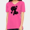 Missy's Relaxed Jersey Short-Sleeve V-Neck T-Shirt Thumbnail