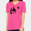 Missy's Relaxed Jersey Short-Sleeve V-Neck T-Shirt Thumbnail