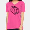 Missy's Relaxed Jersey Short-Sleeve V-Neck T-Shirt Thumbnail