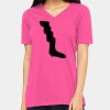 Missy's Relaxed Jersey Short-Sleeve V-Neck T-Shirt Thumbnail
