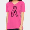 Missy's Relaxed Jersey Short-Sleeve V-Neck T-Shirt Thumbnail