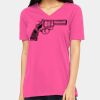 Missy's Relaxed Jersey Short-Sleeve V-Neck T-Shirt Thumbnail