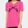 Missy's Relaxed Jersey Short-Sleeve V-Neck T-Shirt Thumbnail