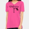 Missy's Relaxed Jersey Short-Sleeve V-Neck T-Shirt Thumbnail