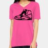 Missy's Relaxed Jersey Short-Sleeve V-Neck T-Shirt Thumbnail